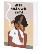 BWFW Greeting Card "Cute Couple"