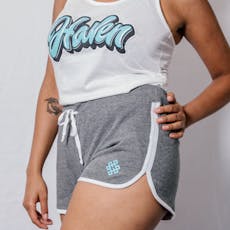 Haven - Grey Women's Track Shorts (M)