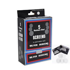 Stainless Steel Screens 5pk