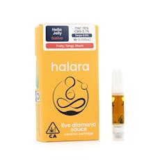 1g Hella Cherry Jelly Live Resin (510 Thread) - Halara