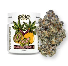 Claybourne Gold Cuts 3.5g Paradise Pomelo