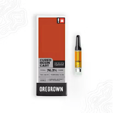 Oregrown High Desert Sour Sage Cured Resin Cartridge 1g