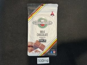 500mg Milk Chocolate Medicine Wheel