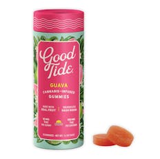 Guava 10mg Solventless Hash Rosin Gummies 10 Pack | Good Tide