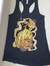 Haven - Black Honey Racerback Tank (S)