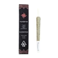 Nasha Hash Infused Preroll Submerge 1g ICC x Coup d' etat