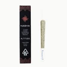 Nasha Hash Infusd Preroll Altitude 1g Hella Ntz x Nectarine j
