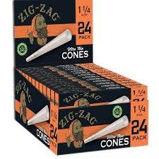ZIG-ZAG ULTRA THIN CONES 1 1/4 IN 24 PACK