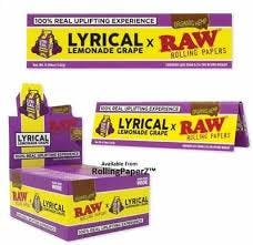 RAW X LYRICAL LEMONADE Grape King Size