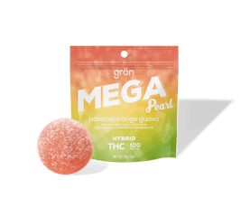 Gron Passion Orange Guava Mega Pearl 100mg