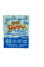 Retro Bakery | Blue Raspberry Gummy Wheels | 50mg THC