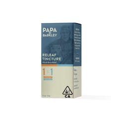 PAPA & BARKLEY: Balanced 1:1 (CBD:THC) 15ml Releaf Tincture (H)