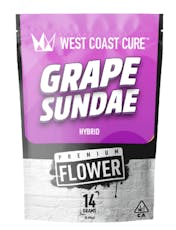 WEST COAST CURE: Grape Sundae 14g - Premium Flower (H)