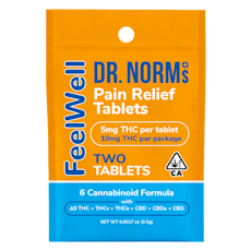Dr. Norms | FeelWell/Pain Relief | Tablet | 5mg x 2