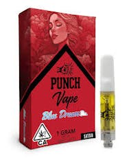 Punch Extracts Cart 1g Blue Dream