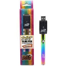 RAINBOW TWIST SLIM PEN 510 THREAD TOKE BUDDY