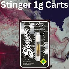 Stingers Sweets | Razzberry Blaze | Liquid Diamonds Cartridge | DOH | 1g