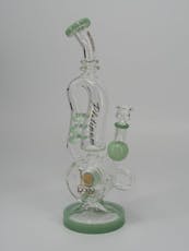 Lookah | Saxaphone Donut Recycler | Kiwi Green