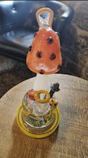 Lookah | Mushroom Dab Rig | Orange