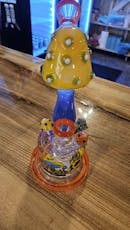 Lookah | Mushroom Dab Rig | Yellow