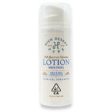 High Desert Pure - Clinical Strength - Menthol Lotion 1:1 - 3.5oz - 823mgTHC/752mg CBD