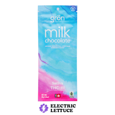 Gron THC Milk Chocolate Full Size Bar 100mg