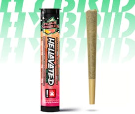 Hellavated Juicy Stickz Peach Cobbler 0.75g Infused Preroll
