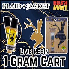 Plaid Jacket | Miracle Alien Cookies | Live Resin | Cartridge | DOH | 1g