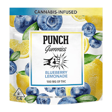 Punch | Blueberry Lemonade | Gummies | 100mg