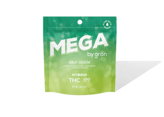Gron Sour Apple Mega Pearl 100mg