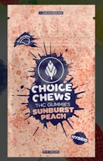 Sunburst Peach Hybrid Gummies | 100mg