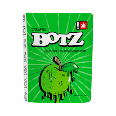 Botz Sativa Sour Green Apple Gummy 100mg