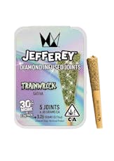 West Coast Cure - Trainwreck Jefferey Infused Preroll 5pk 3.25g