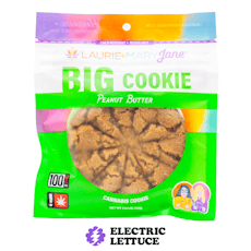Laurie + Mary Jane Big Cookie Peanut Butter 100mg