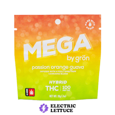 Gron Passion Orange Guava Mega Pearl 100mg