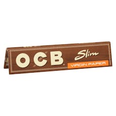 Virgin Unbleached Slim Rolling Papers