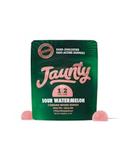 Jaunty | Sour Watermelon Gummies | 20mg