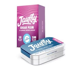 Jaunty | Sugar Plum Live Rosin Infused Gummies | 100mg
