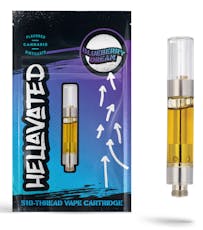 Blueberry Dream 1g BHO Distillate Cartridge