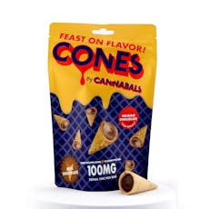 Cannabals - Milk Chocolate Cones - 100mg