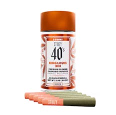Stiiizy 40's - King Louis XIII- .5g Infused Pre-Roll 5pk