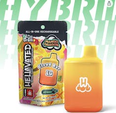 Mango Dragon 1.0 g BHO Distillate Cloud Bar Hellavated