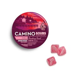Camino Sours | Gummies | Chill | Strawberry Sunset | 10 Count