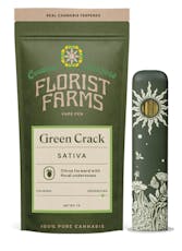 Florist Farms | Vape | Green Crack | Sativa | 1g