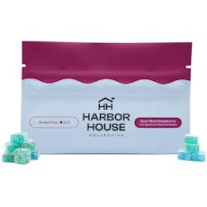 Sour Blue Raspberry Rosin Gummies 5mg - 20pc