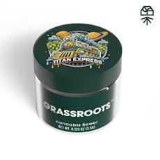 Grassroots Dark Heart Collection - Titan Express - 3.5g Flower