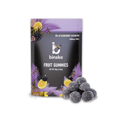 Binske - Blackberry Lemon - 100mg THC Gummies