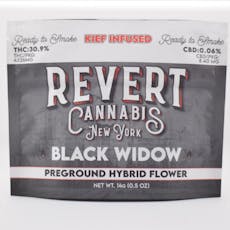 Revert Cannabis - Black Widow - Kief Infused 14g Ground Flower