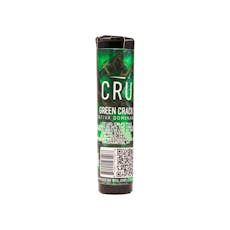 CRU | Infused Pre Roll | Green Crack | Sativa | .5g