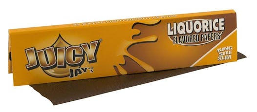 Juicy Jay's - Liquorice - King Size Hemp Rolling Papers